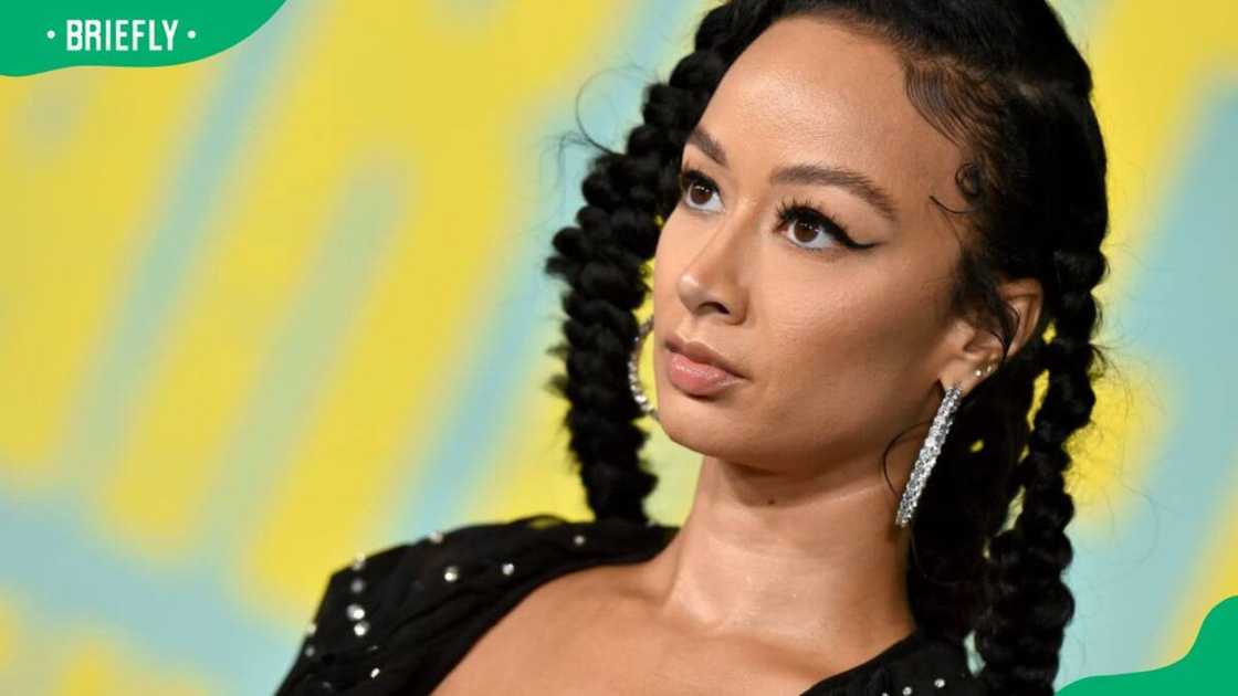 Actress Draya Michele during the Los Angeles Premiere of The Harder They Fall at Shrine Auditorium and Expo Hall in 2021 Actress Draya Michele during the Los Angeles Premiere of The Harder They Fall at Shrine Auditorium and Expo Hall in 2021
