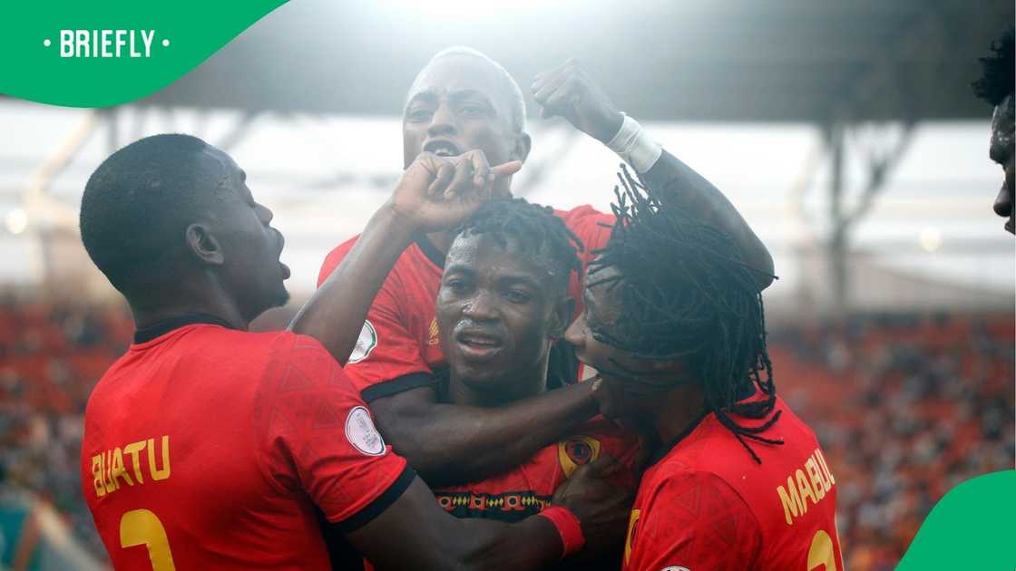 Angola hit three past South Africa in COSAFA Cup final. Angola hit three past South Africa in COSAFA Cup final.