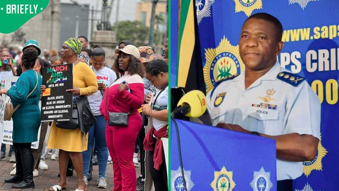 General Nhlanhla Mkhwanazi warned citizens against taking the law into their own hands