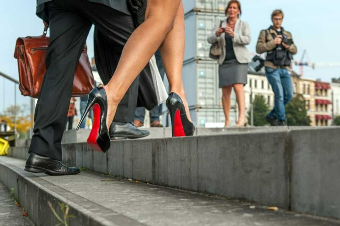 Louboutin shoes are known for their red soles Louboutin shoes are known for their red soles