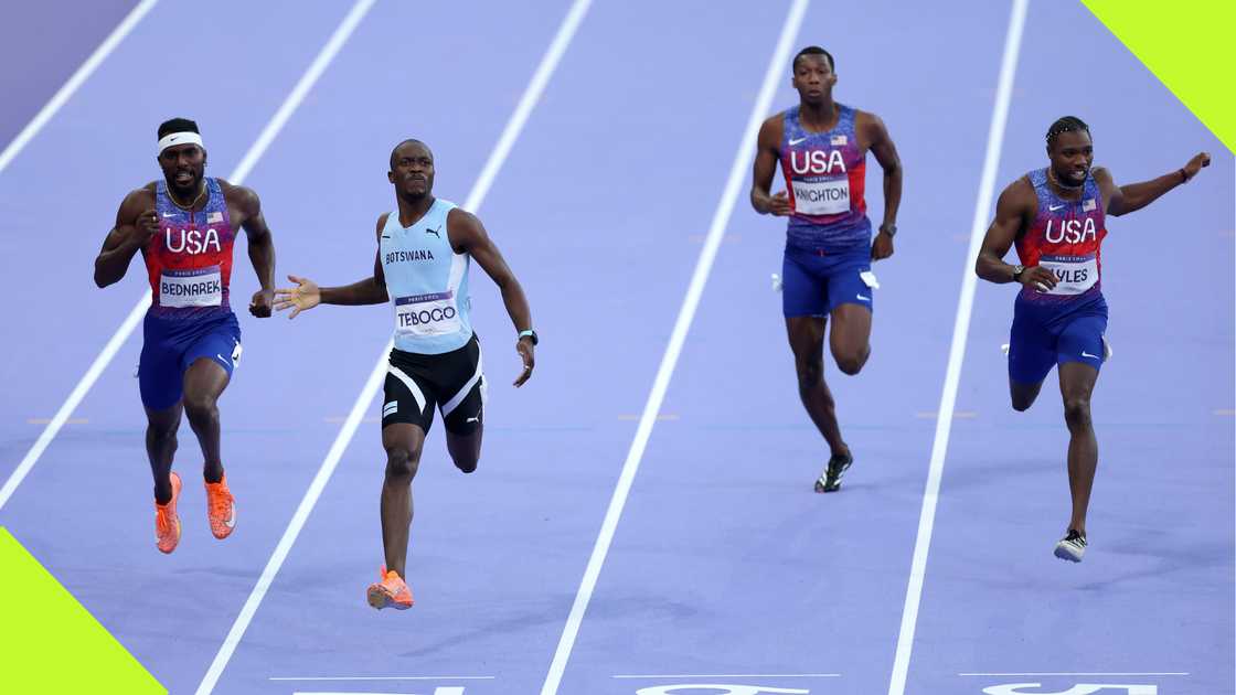 Letsile Tebogo upset Noah Lyles to win the 200m gold at the Paris Olympics Letsile Tebogo upset Noah Lyles to win the 200m gold at the Paris Olympics