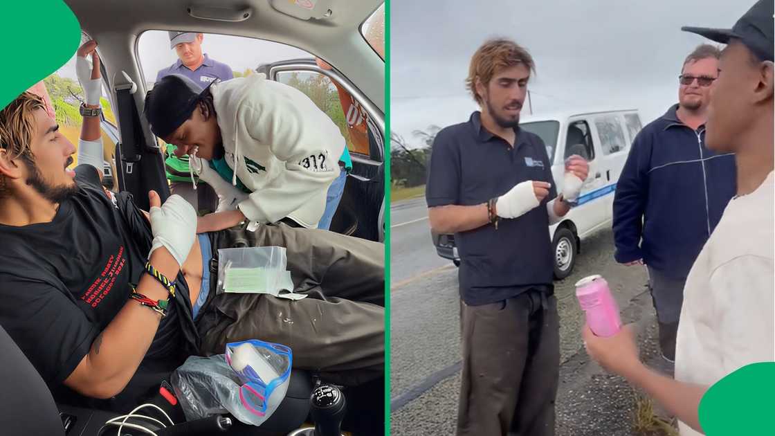 After travelling through five countries, the skater finally reached South Africa to complete his trip