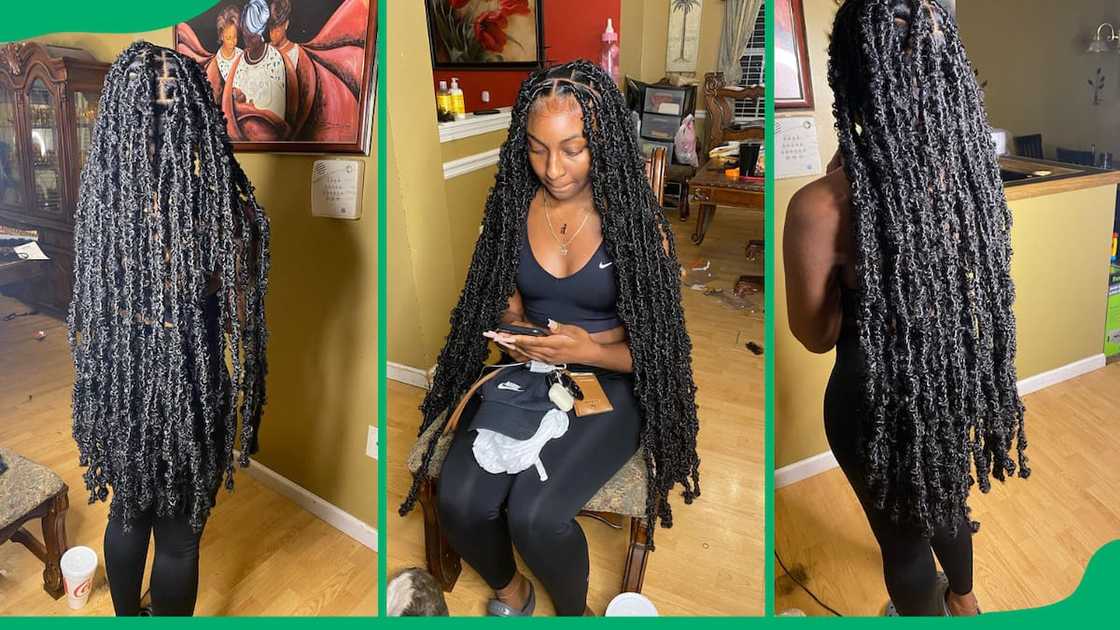 Long butterfly locs Long butterfly locs