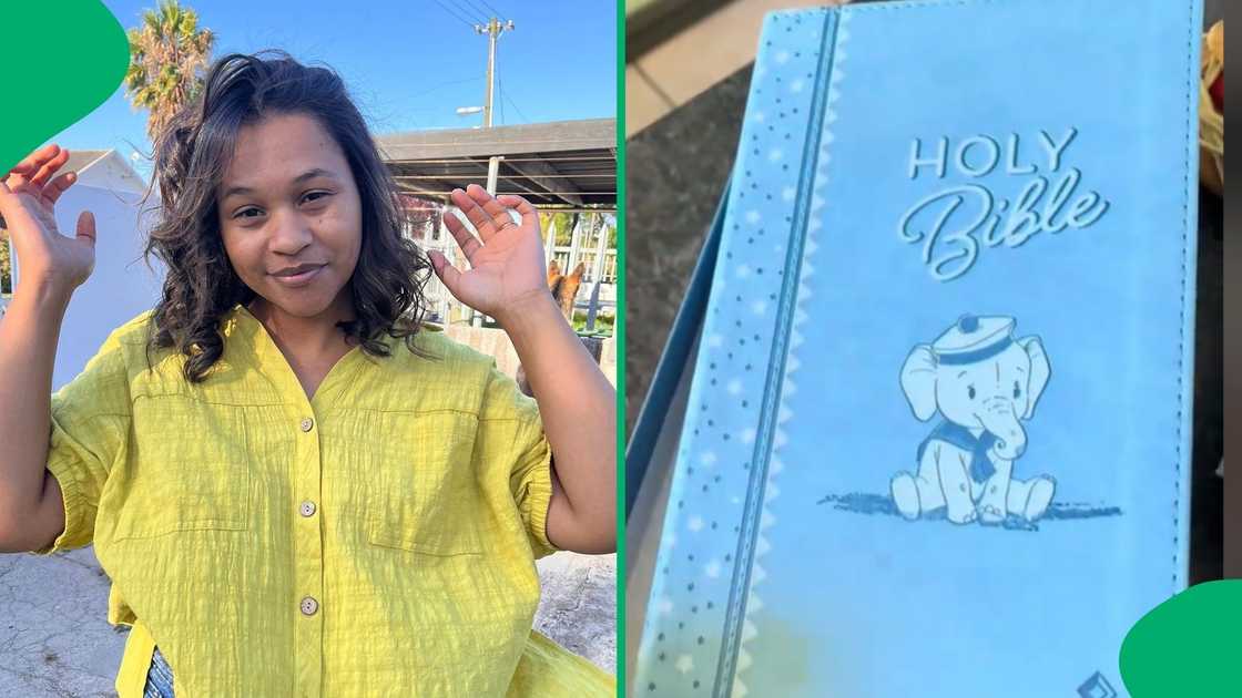 Mom gifts her son a bible for his birthday, video goes viral.