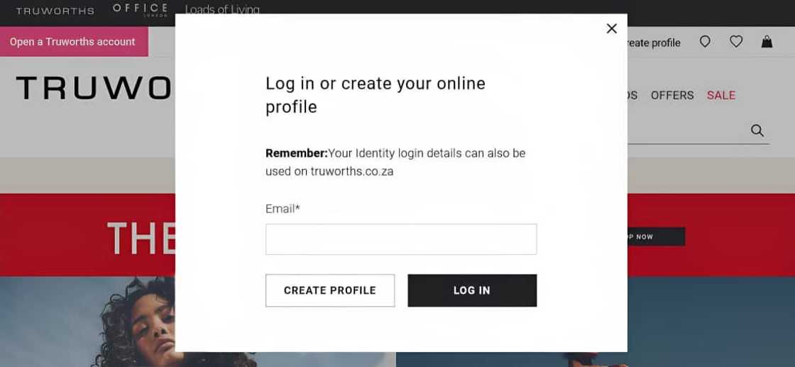 Truworths website portal Truworths website portal