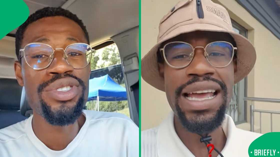 The visual on the right captured Izzy mid-vlog