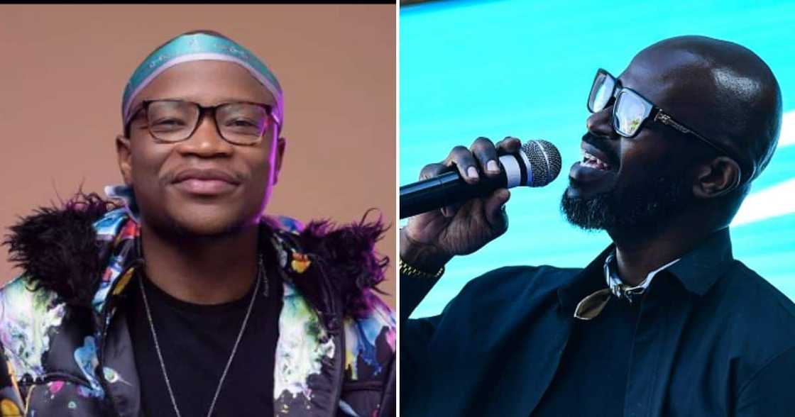 Master KG and DJ Black Coffee compared by fans Master KG and DJ Black Coffee compared by fans