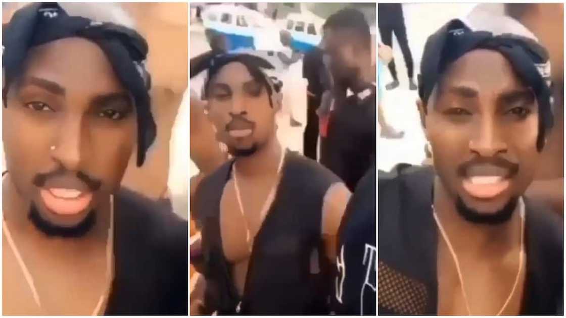 He said he flew down to Nigeria. He said he flew down to Nigeria.