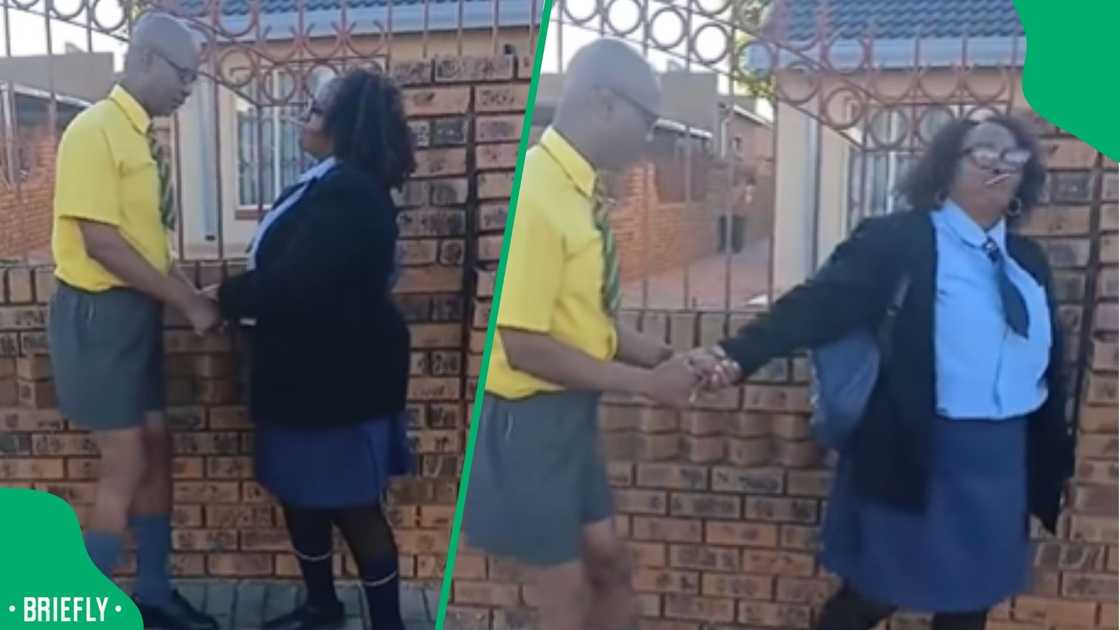 A Mzansi couple's vintage dating skit impresses netizens A Mzansi couple's vintage dating skit impresses netizens