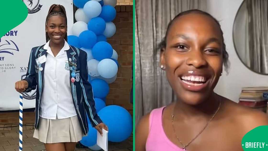 A Grade 12 pupil wowed South Africans with her luxe lifestyle.