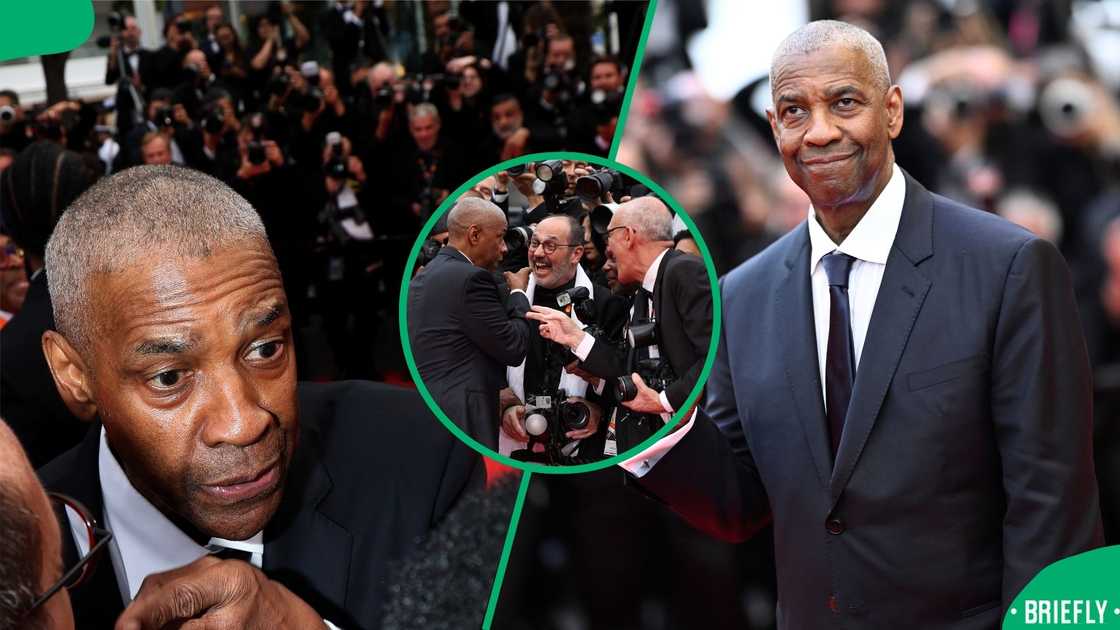 Denzel Washington in heated exchange with Cannes photographer Denzel Washington in heated exchange with Cannes photographer