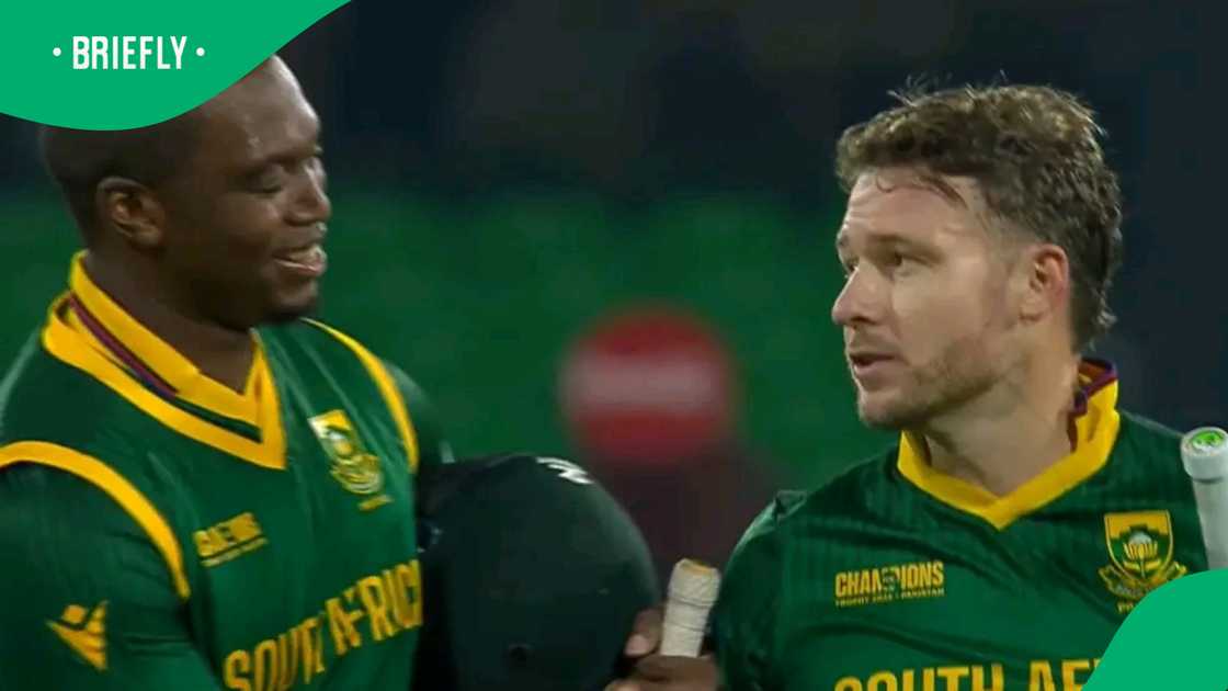 Despite a valiant knock from David Miller, who scored an unbeaten 100* off 67 balls, the Proteas finished their innings on 312/9, falling 50 runs short of their target Despite a valiant knock from David Miller, who scored an unbeaten 100* off 67 balls, the Proteas finished their innings on 312/9, falling 50 runs short of their target