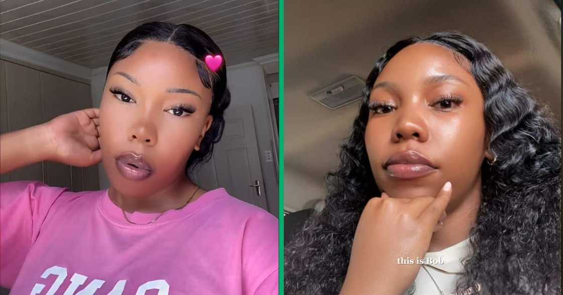 A young woman showed off her new sandals purchased from Shein A young woman showed off her new sandals purchased from Shein