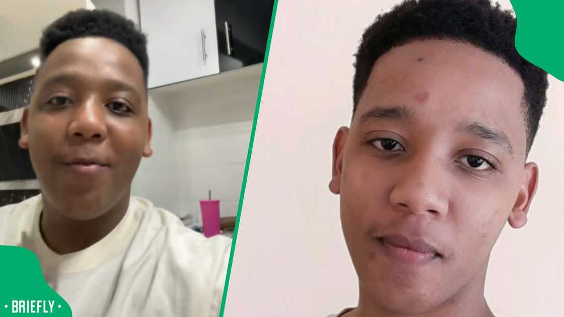 A young man. A young man.