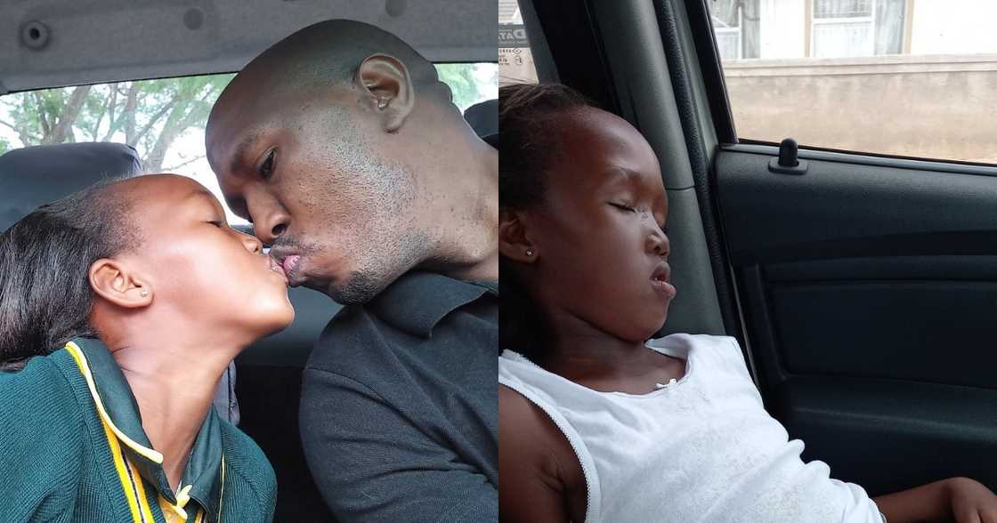 SA in Stitches After Dad Posts Daughter's Before and After School Pics SA in Stitches After Dad Posts Daughter's Before and After School Pics