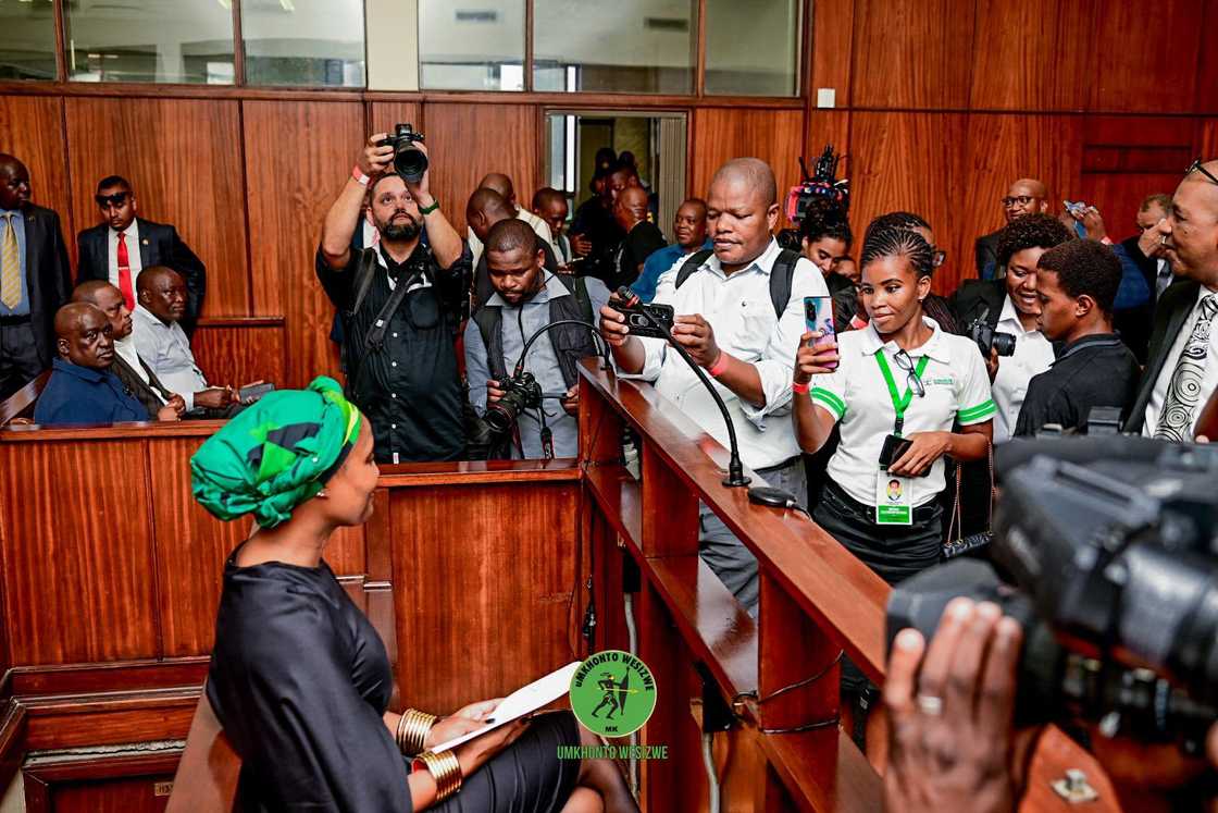 Duduzile Zuma-Sambudla in the Durban Magistrate's Court