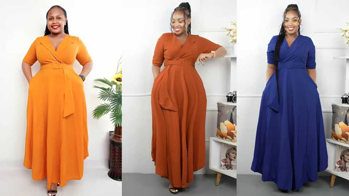 A-shape gown styles A-shape gown styles