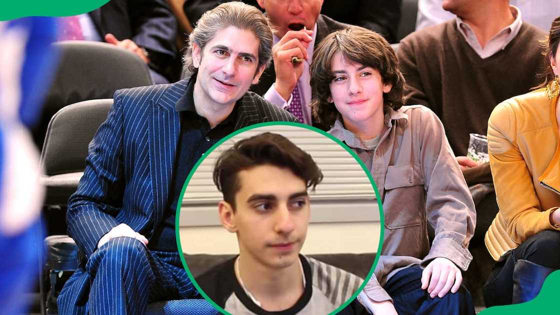 Michael Imperioli with his son Vadim. Michael Imperioli with his son Vadim.