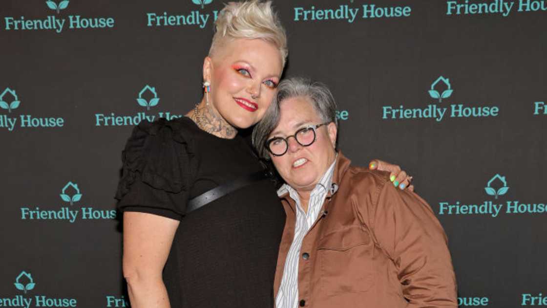 Aimee Hauer and Rosie O'Donnell in Los Angeles, California. Aimee Hauer and Rosie O'Donnell in Los Angeles, California.