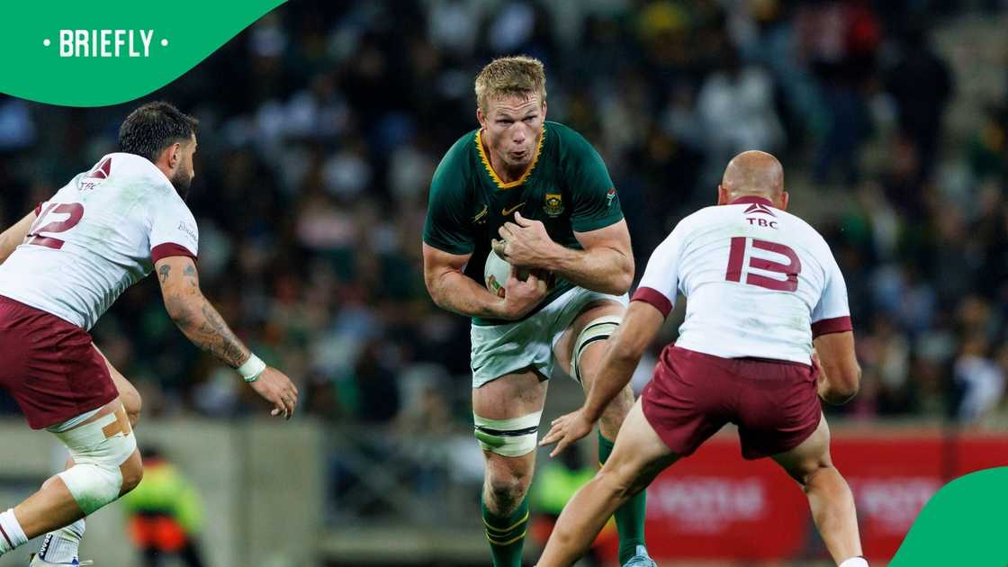 ‘All Honour to Jesus’: Springbok Debutant Neethling Fouché Cries During National Anthem