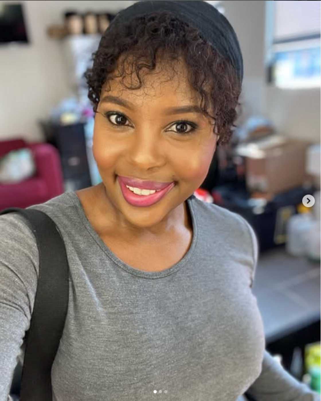 Skeem Saam star Mogau visited her home in Limpopo