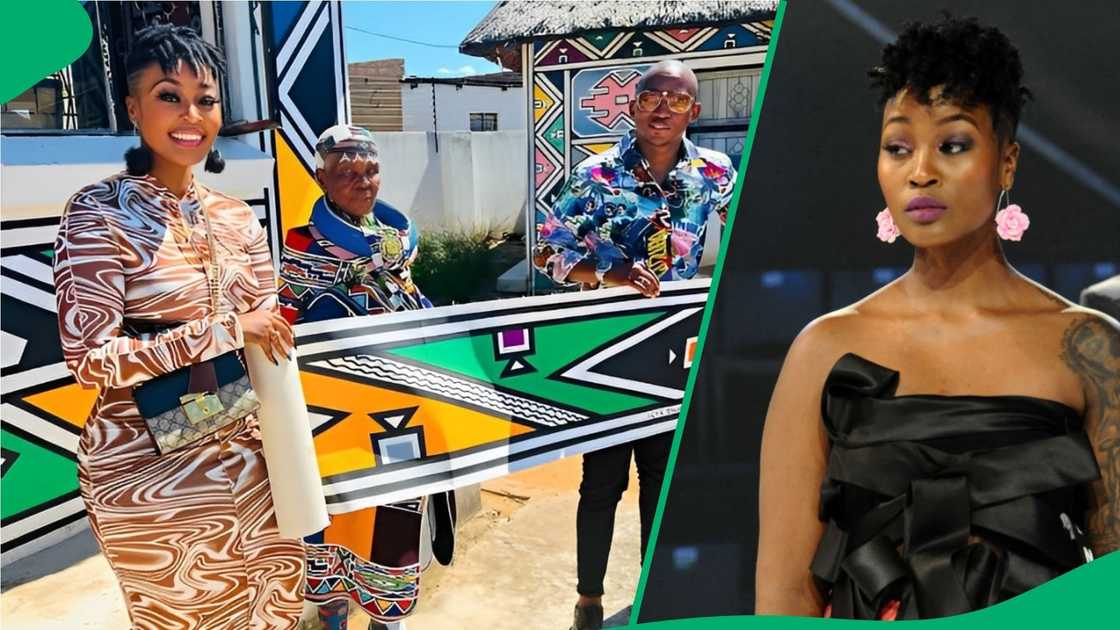 Lamiez Holwrothy was praised for honouring Ndebele culture. Lamiez Holwrothy was praised for honouring Ndebele culture.