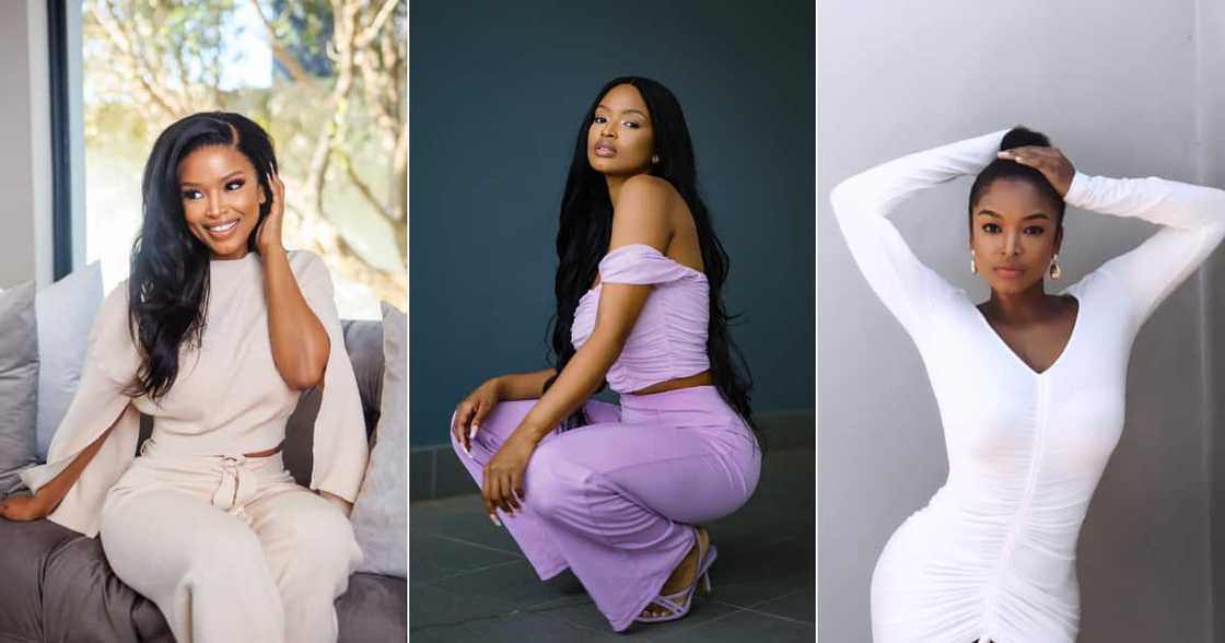 Ayanda Thabethe shares how she lost a lot of weight from Covid 19 Ayanda Thabethe shares how she lost a lot of weight from Covid 19