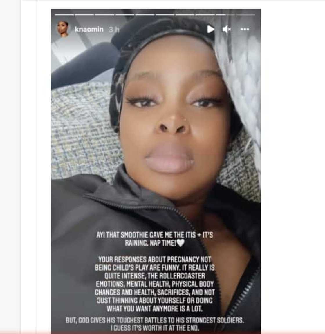 K Naomi, pregnancy, social media K Naomi, pregnancy, social media