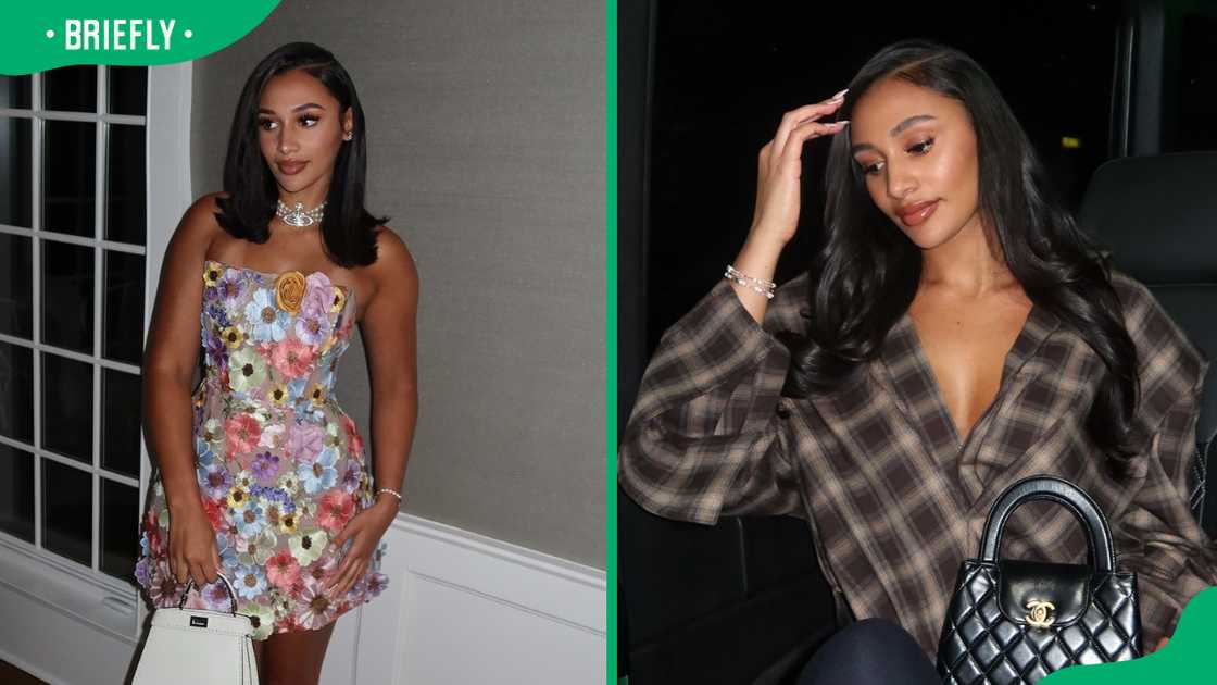 Tyrese Maxey's girlfriend, Myra Gordon Tyrese Maxey's girlfriend, Myra Gordon