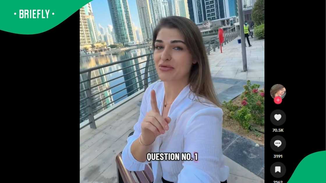 An Arab woman. An Arab woman.