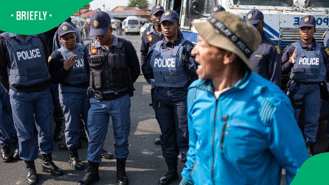 Westbury residents were urged to open cases after police officers shot them with rubber bullets during a protest