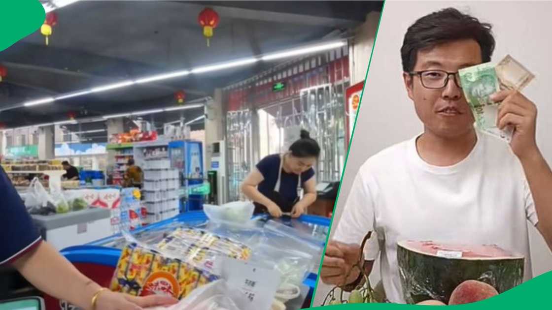 Chinese man shows power of rand in China Chinese man shows power of rand in China
