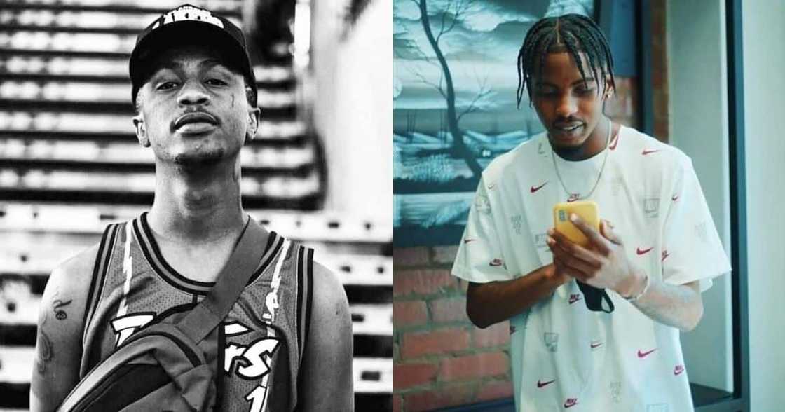 Emtee and Flame Get into Heated Argument over Who Has More Hits Emtee and Flame Get into Heated Argument over Who Has More Hits