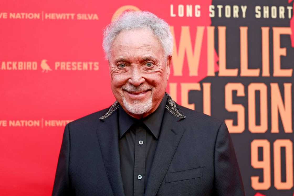 Tom Jones at the Long Story Short: Willie Nelson 90 Concert