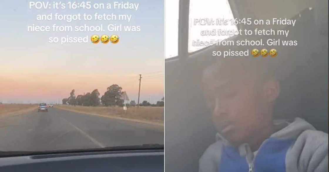 TikTok video shows aunt who forgot niece at school