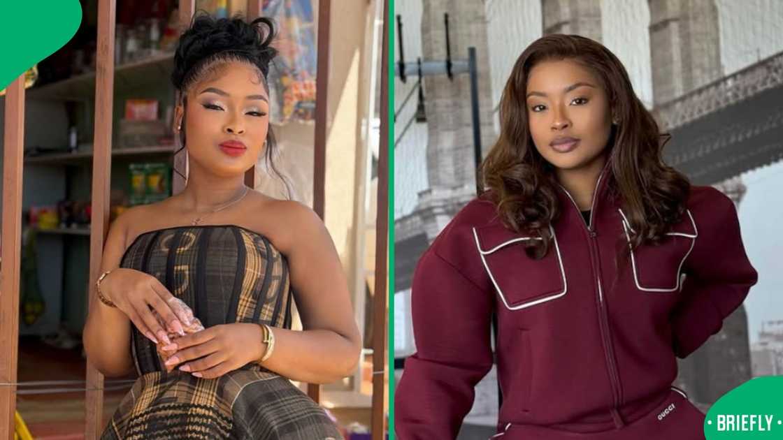 Mzansi debated Cyan Boujee's supposed pregnancy Mzansi debated Cyan Boujee's supposed pregnancy