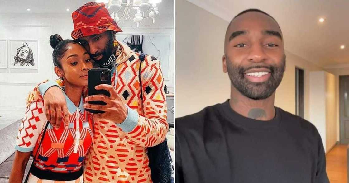 Riky Rick and Bianca Naidoo rocking beautiful Maxhosa outfits Riky Rick and Bianca Naidoo rocking beautiful Maxhosa outfits
