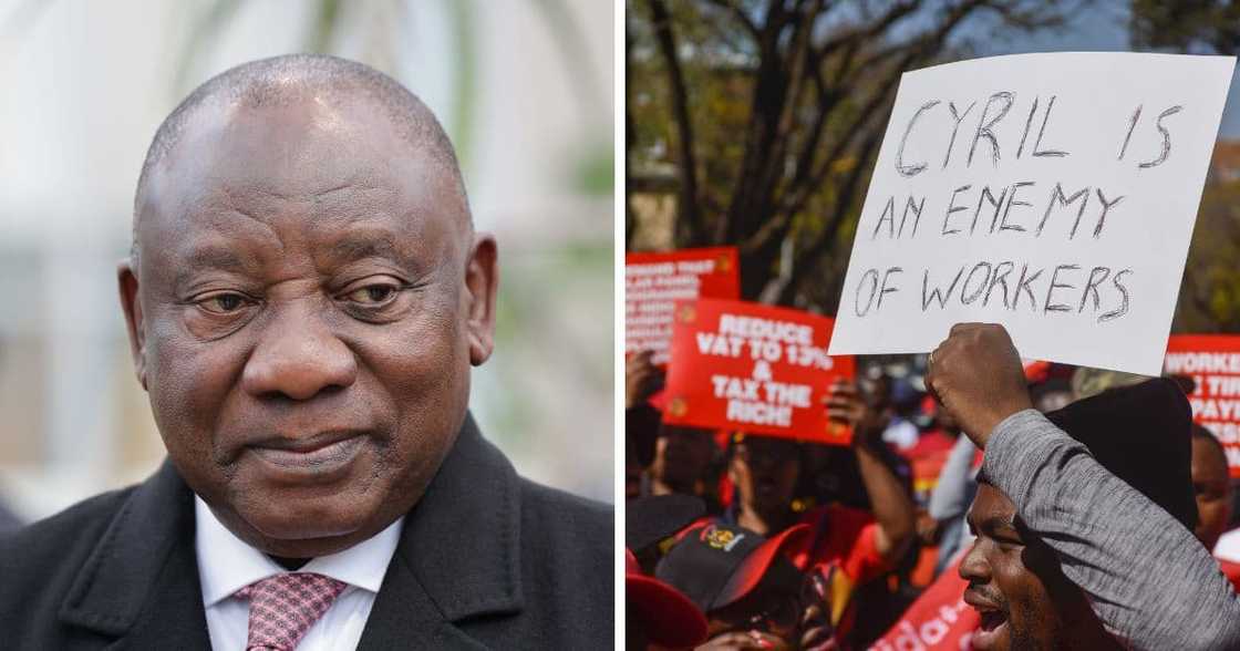 South African President Cyril Ramaphosa was assessed in a corruption survey South African President Cyril Ramaphosa was assessed in a corruption survey