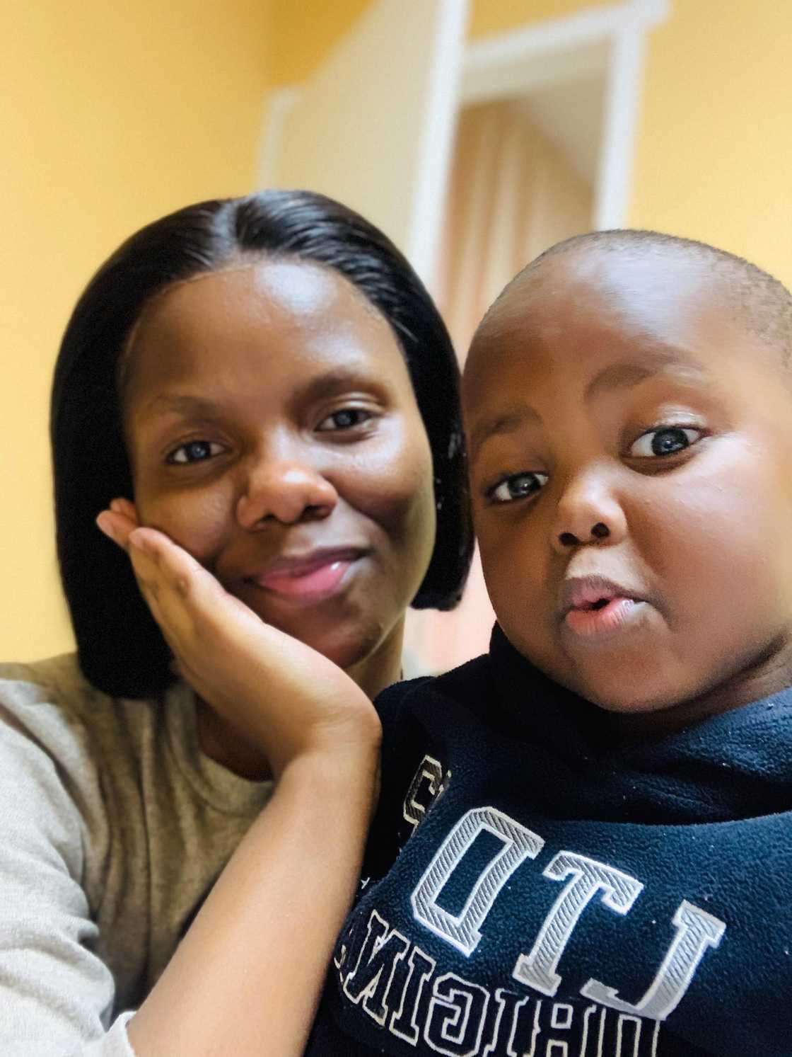 Others warned the mom that the boy would not easily allow a man to get close to her Others warned the mom that the boy would not easily allow a man to get close to her