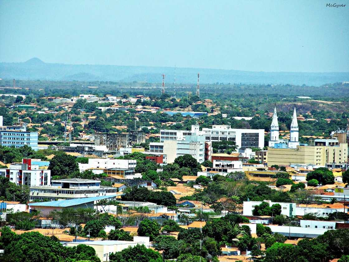 An aerial view of the city of Teresina, Brazil An aerial view of the city of Teresina, Brazil