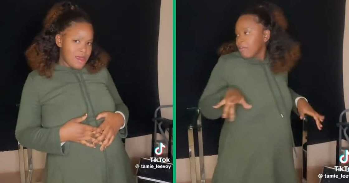 A pregnant Venda woman showed off her baby bump and addressed taboos A pregnant Venda woman showed off her baby bump and addressed taboos