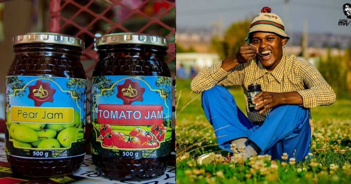 The 22-year-old influential businessman, Gontse Selaocoe, is the founder of All Day Jam. Image: Twitter The 22-year-old influential businessman, Gontse Selaocoe, is the founder of All Day Jam. Image: Twitter