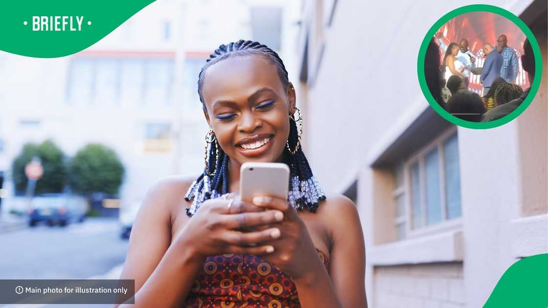 In her vows, the woman mentioned that she met her husband on her social media DM eight months ago In her vows, the woman mentioned that she met her husband on her social media DM eight months ago