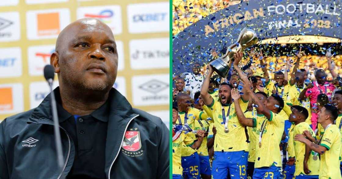 Pitso Mosimane slammed the African Football League, which Mamelodi Sundowns won.