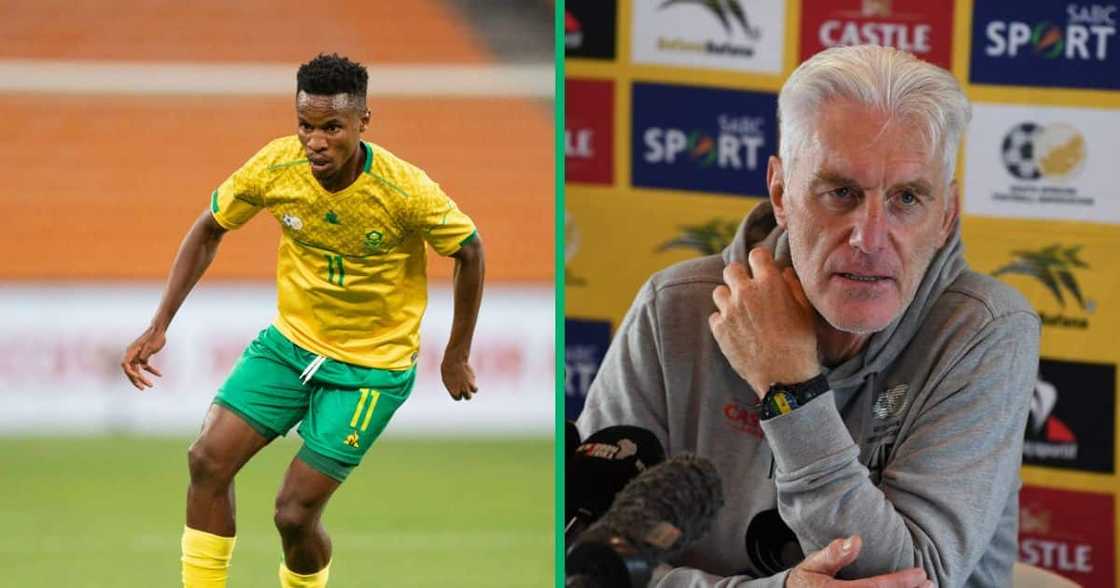 Bafana Bafana coach Hugo Broos admitted that he was wrong about Themba Zwane Bafana Bafana coach Hugo Broos admitted that he was wrong about Themba Zwane