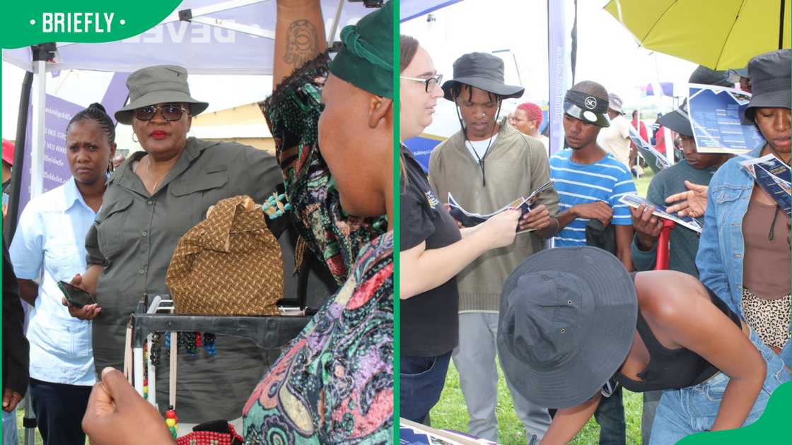 Goldfields TVET Colleges during a school event Goldfields TVET Colleges during a school event