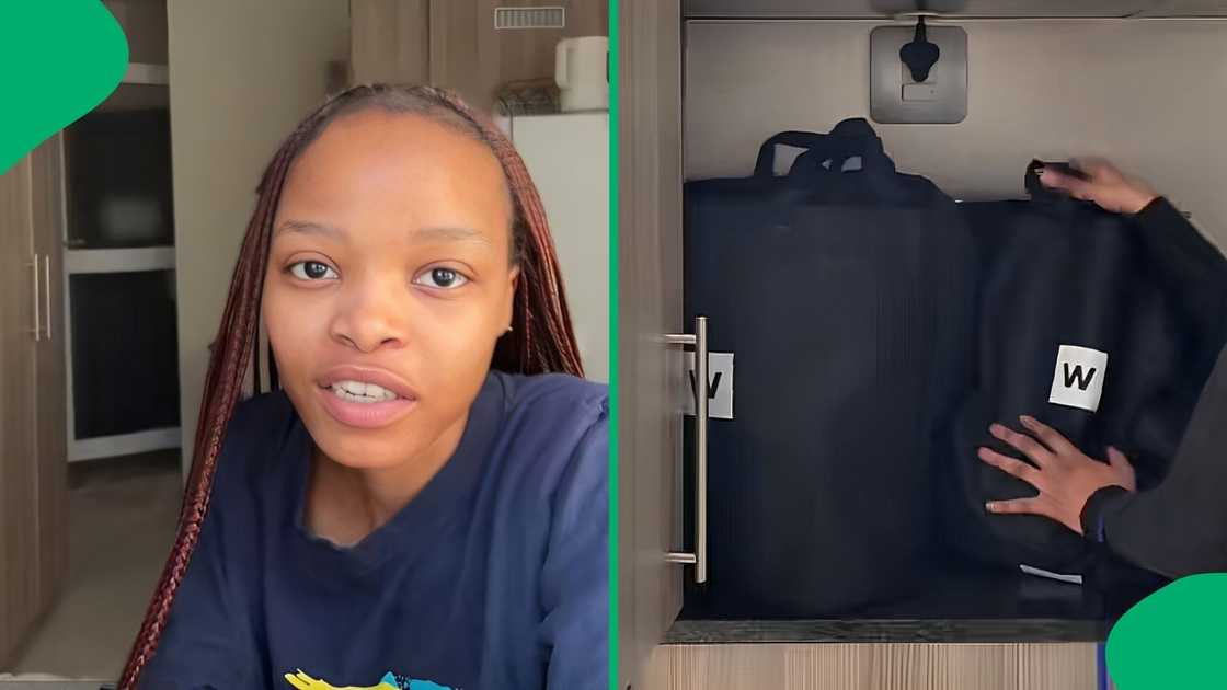Social media users were left wondering if a local student was wealthy after seeing her Woolies food items Social media users were left wondering if a local student was wealthy after seeing her Woolies food items