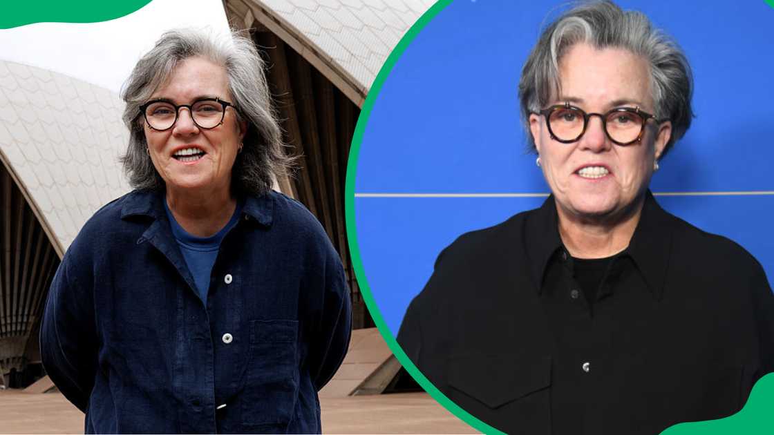 Rosie O’Donnell in Sydney, Australia (L). Rosie O'Donnell in Los Angeles, California (R). Rosie O’Donnell in Sydney, Australia (L). Rosie O'Donnell in Los Angeles, California (R).