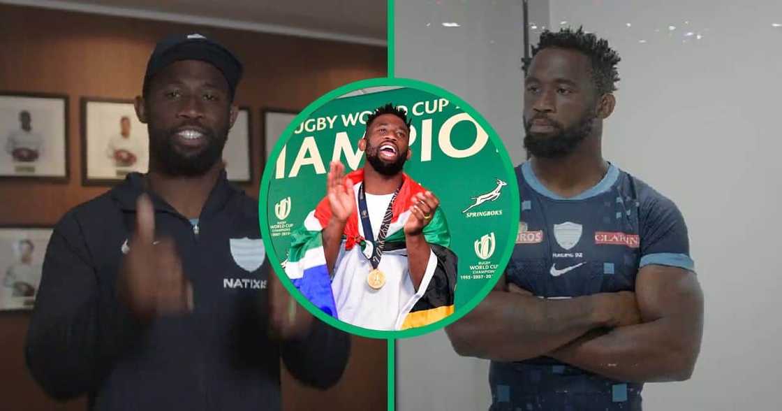 Former Springboks captain Siya Kolisi has joined French rugby team Racer 92. Former Springboks captain Siya Kolisi has joined French rugby team Racer 92.