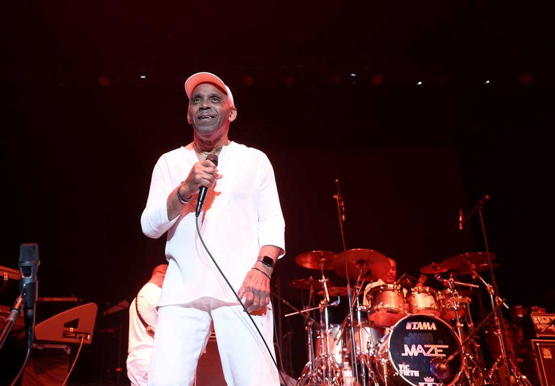 Frankie Beverly of Maze performs in concert at HEB Centre